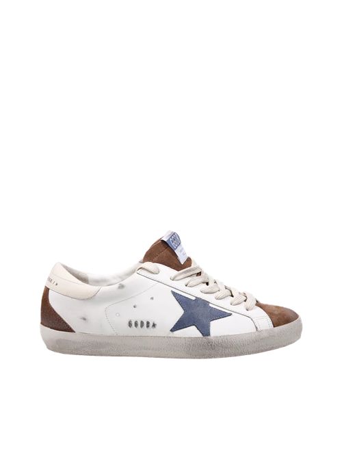  Golden Goose | GMF00102.F008695.83401WHITE/BROWN/BLUE